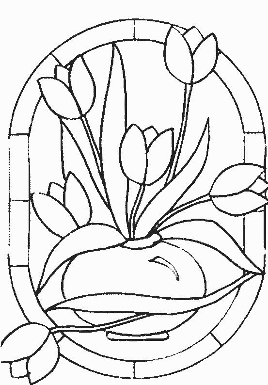 Coloring page: Tulip (Nature) #161663 - Free Printable Coloring Pages