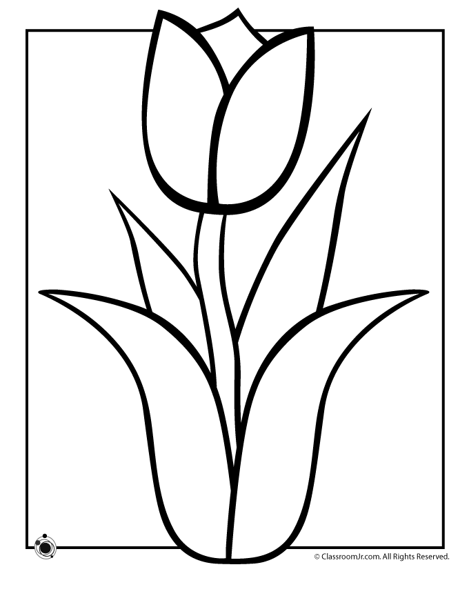 Coloring page: Tulip (Nature) #161699 - Free Printable Coloring Pages