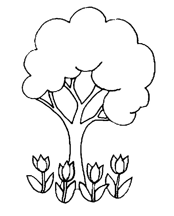 Coloring page: Tulip (Nature) #161705 - Free Printable Coloring Pages