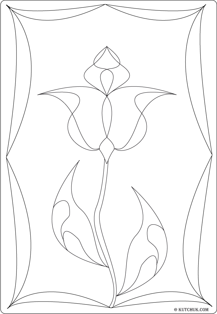Coloring page: Tulip (Nature) #161735 - Free Printable Coloring Pages