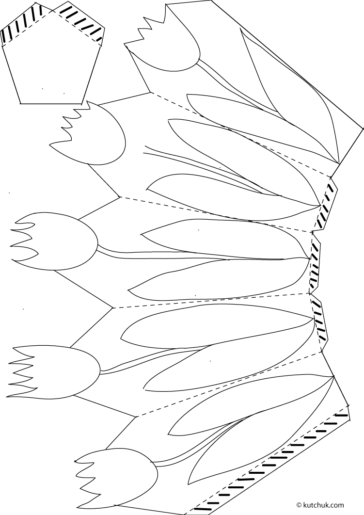 Coloring page: Tulip (Nature) #161778 - Free Printable Coloring Pages