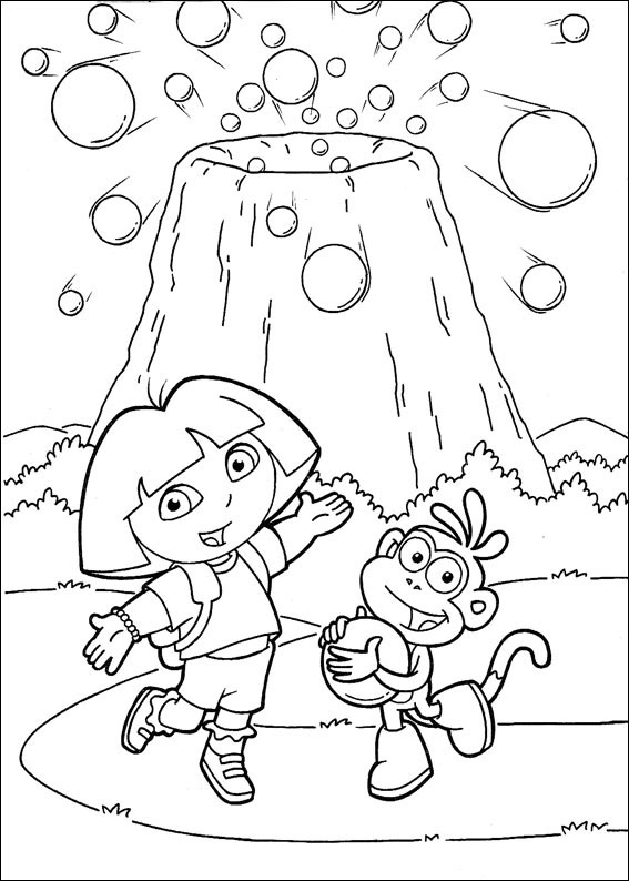 Coloring page: Volcano (Nature) #166597 - Free Printable Coloring Pages