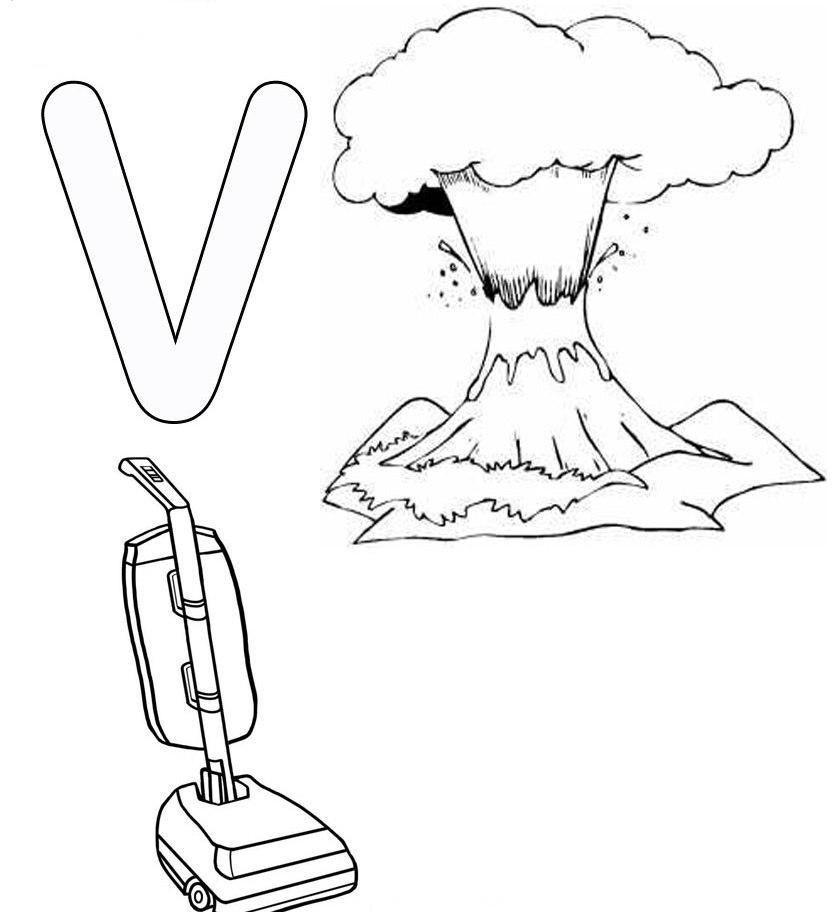 Coloring page: Volcano (Nature) #166707 - Free Printable Coloring Pages