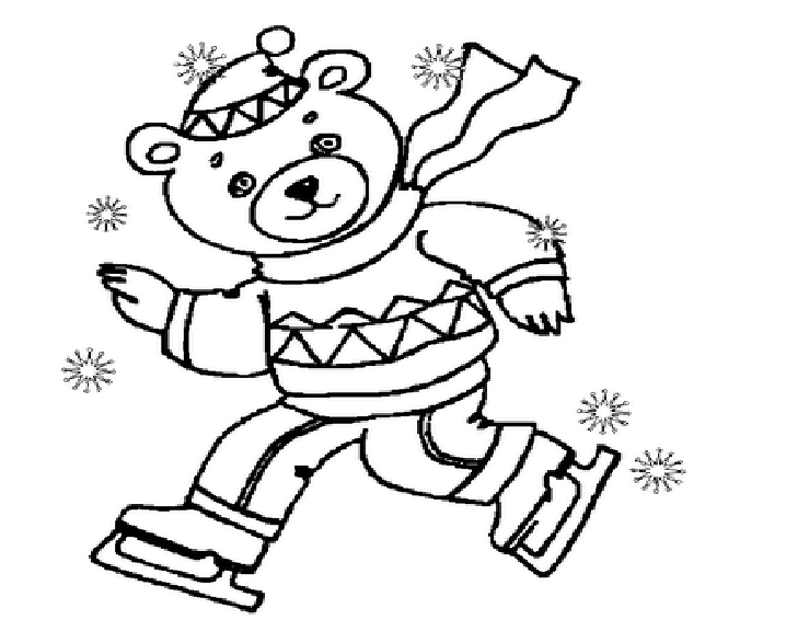 Coloring page: Winter season (Nature) #164430 - Free Printable Coloring Pages