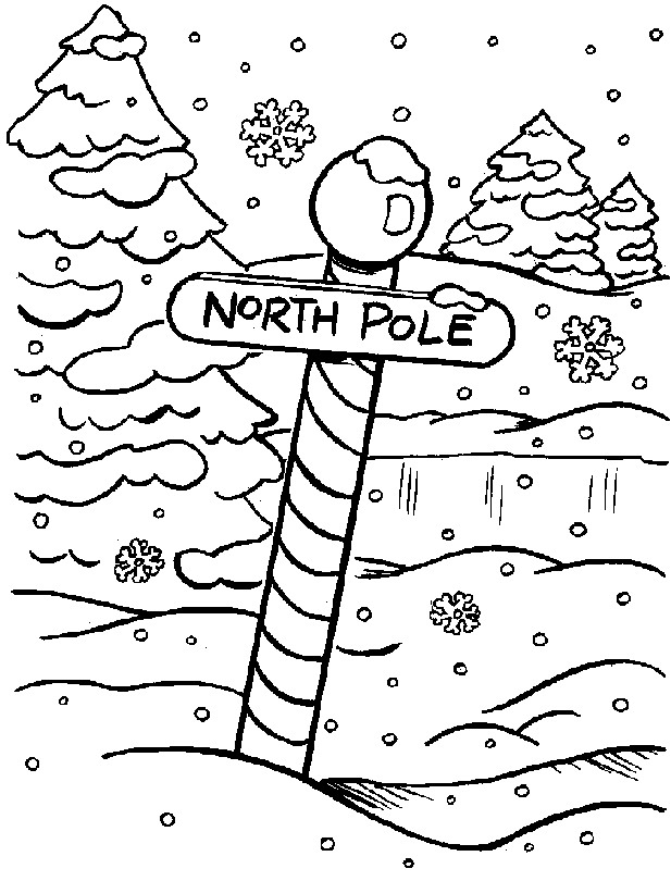 Coloring page: Winter season (Nature) #164470 - Free Printable Coloring Pages