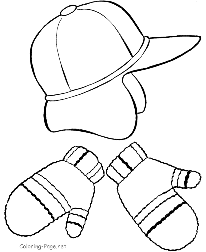 Coloring page: Winter season (Nature) #164471 - Free Printable Coloring Pages