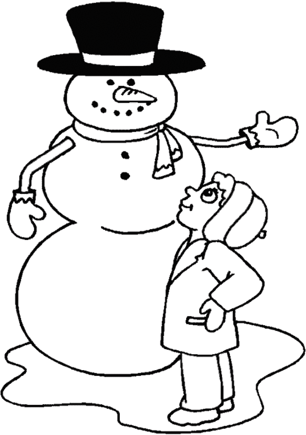 Coloring page: Winter season (Nature) #164514 - Free Printable Coloring Pages