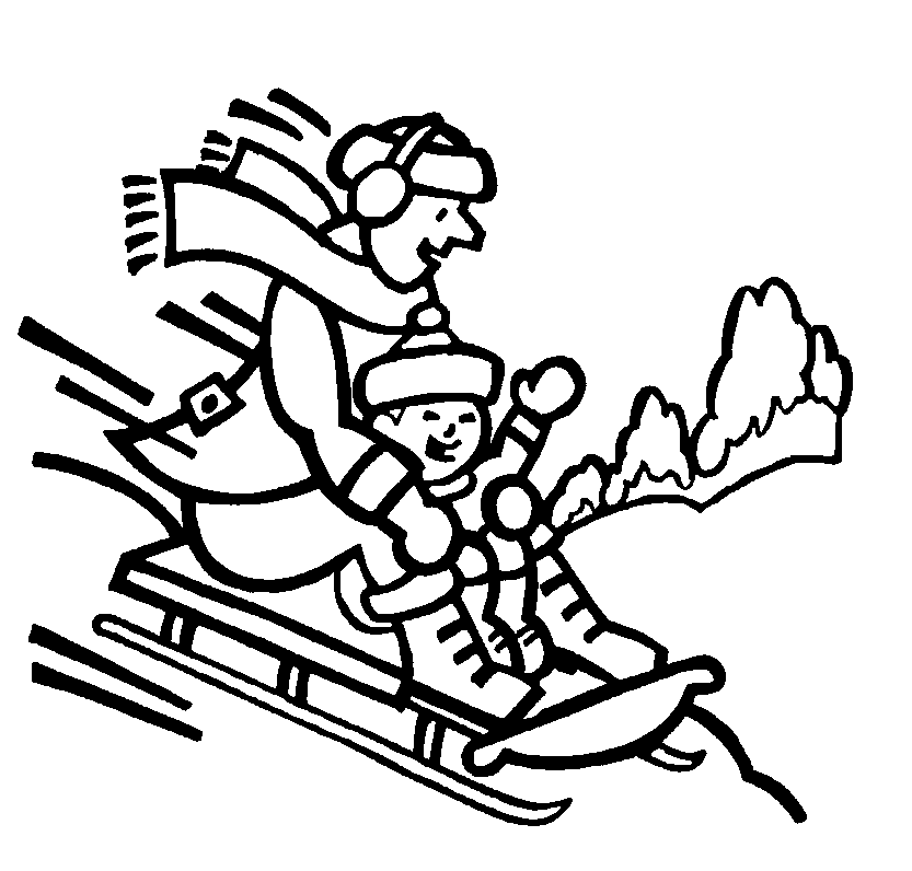 Coloring page: Winter season (Nature) #164519 - Free Printable Coloring Pages