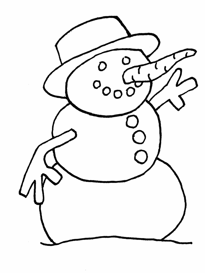 Coloring page: Winter season (Nature) #164521 - Free Printable Coloring Pages