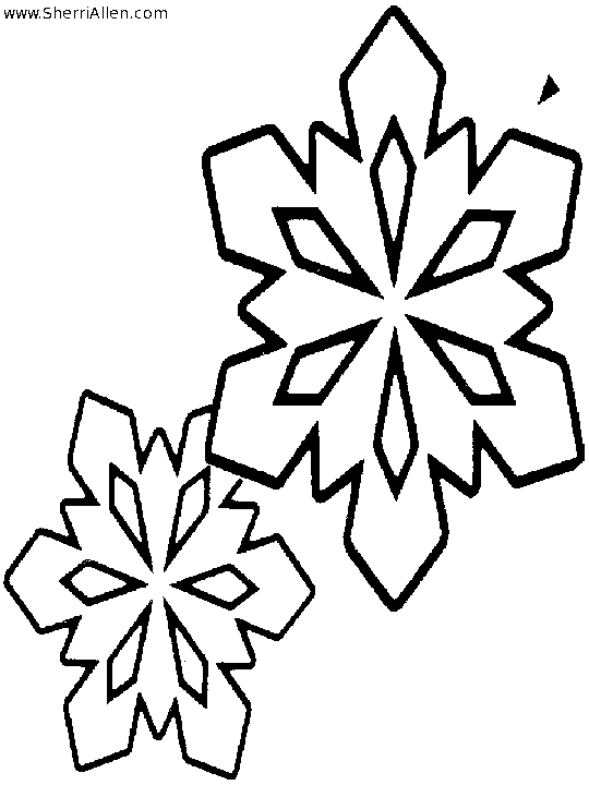 Coloring page: Winter season (Nature) #164538 - Free Printable Coloring Pages