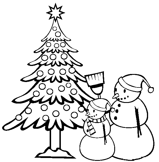 Coloring page: Winter season (Nature) #164563 - Free Printable Coloring Pages