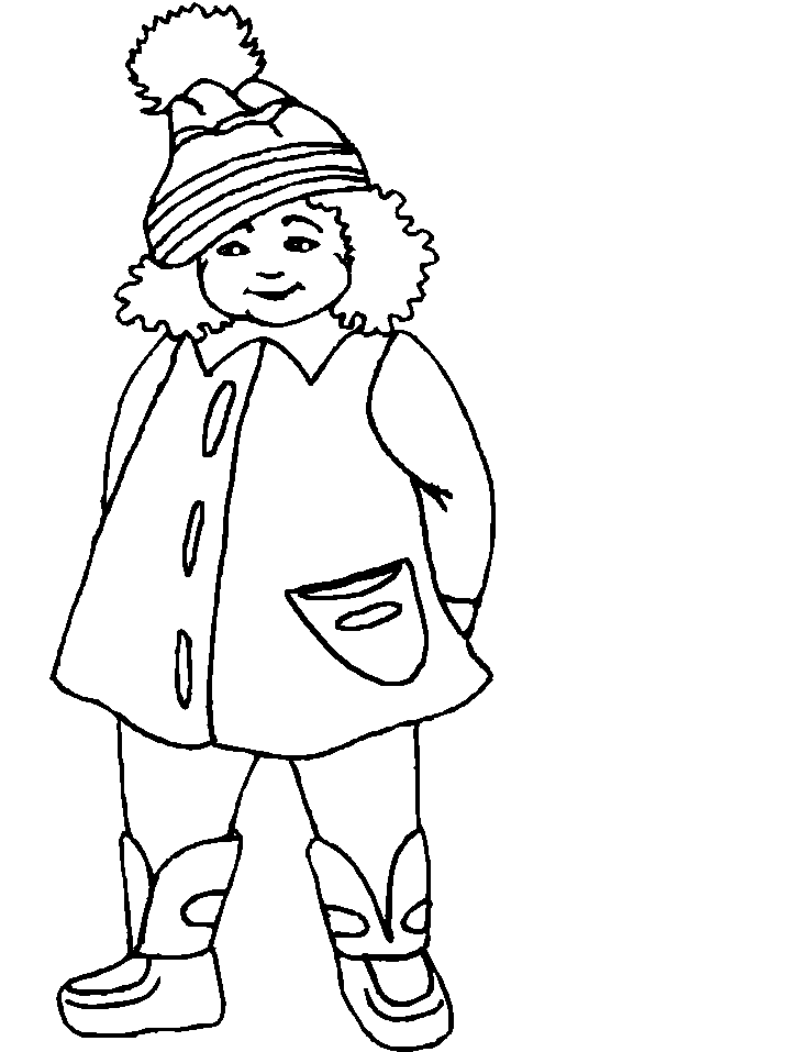 Coloring page: Winter season (Nature) #164567 - Free Printable Coloring Pages