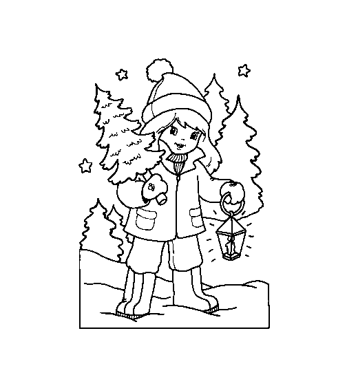 Coloring page: Winter season (Nature) #164586 - Free Printable Coloring Pages