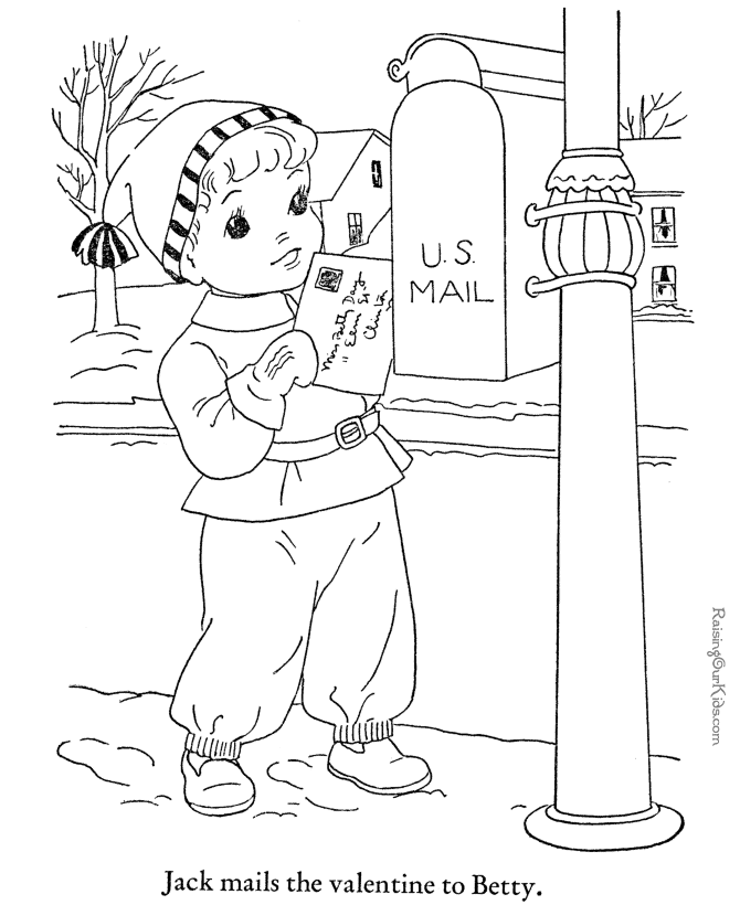 Coloring page: Winter season (Nature) #164603 - Free Printable Coloring Pages