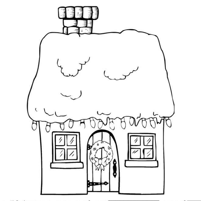 Coloring page: Winter season (Nature) #164606 - Free Printable Coloring Pages