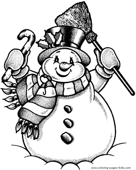 Coloring page: Winter season (Nature) #164611 - Free Printable Coloring Pages