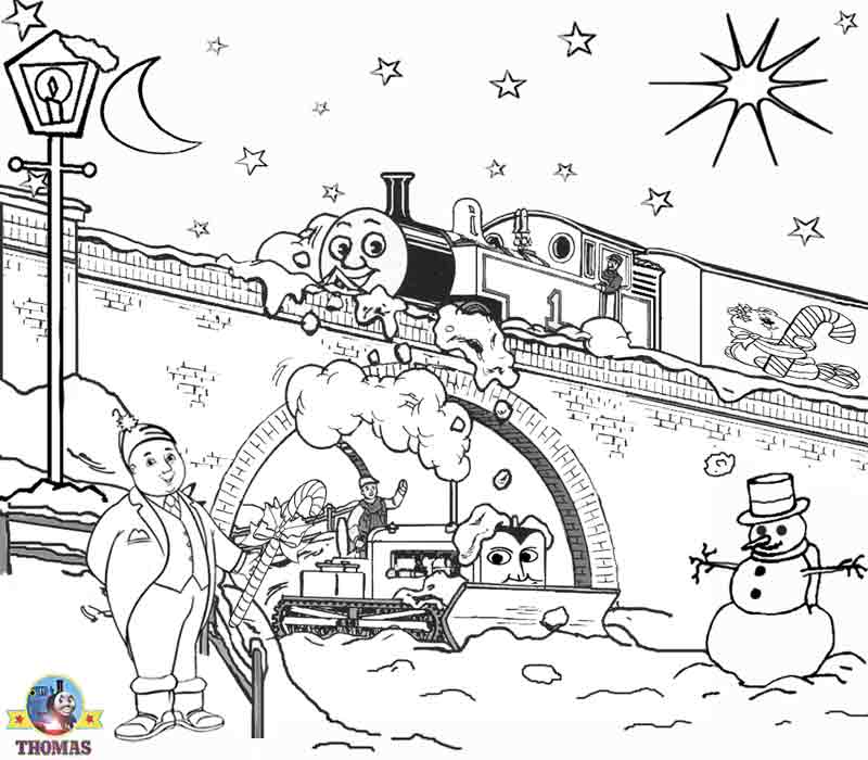 Coloring page: Winter season (Nature) #164612 - Free Printable Coloring Pages