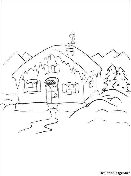 Winter season #164658 (Nature) – Printable coloring pages
