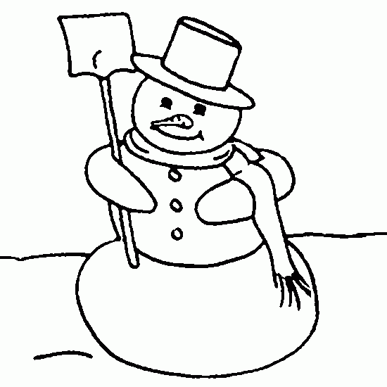 Coloring page: Winter season (Nature) #164664 - Free Printable Coloring Pages