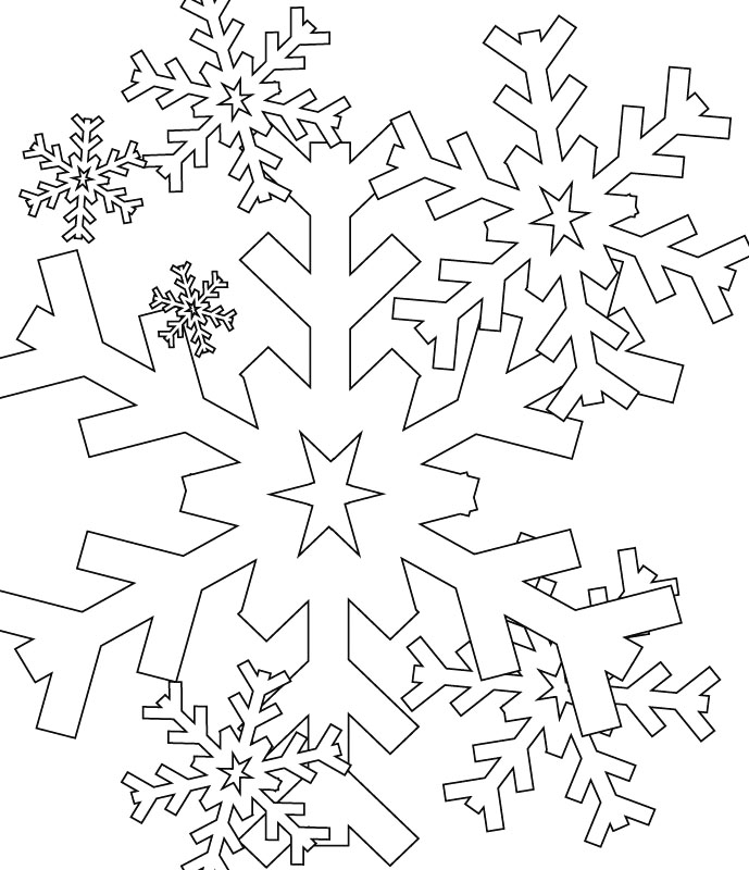 Coloring page: Winter season (Nature) #164673 - Free Printable Coloring Pages