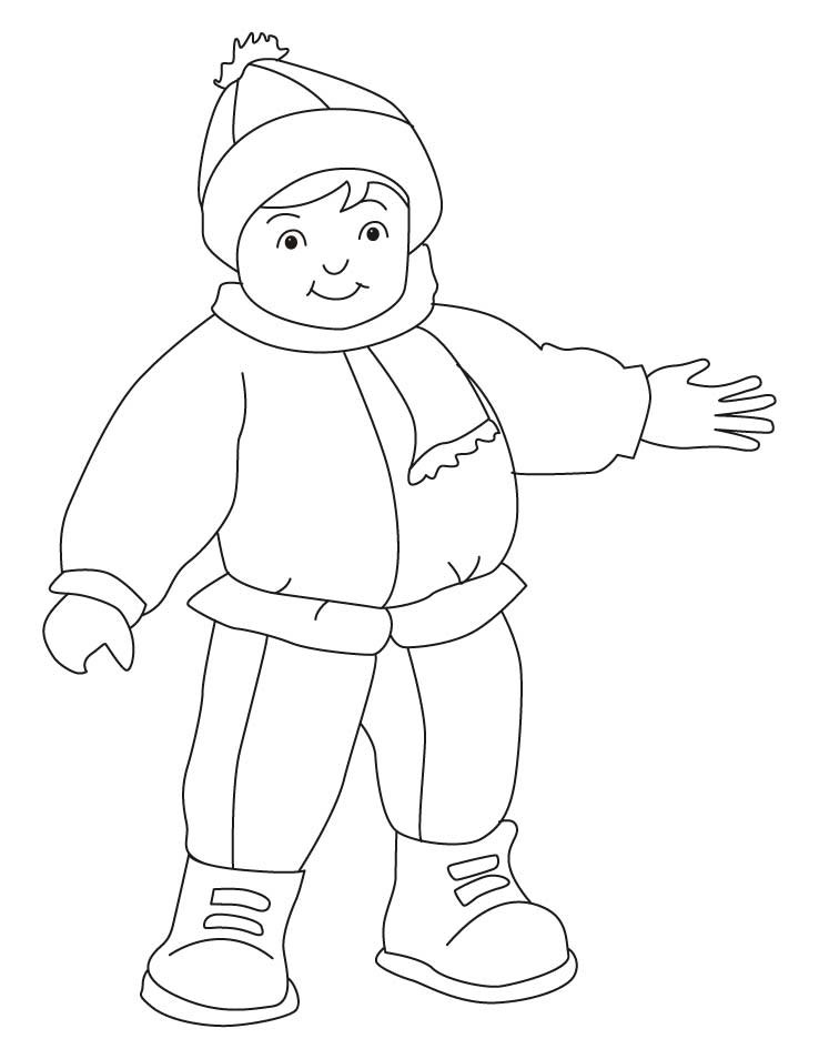 Coloring page: Winter season (Nature) #164690 - Free Printable Coloring Pages