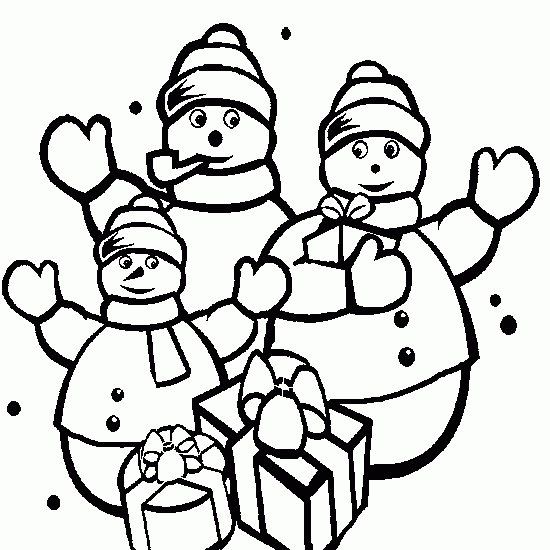 Coloring page: Winter season (Nature) #164718 - Free Printable Coloring Pages