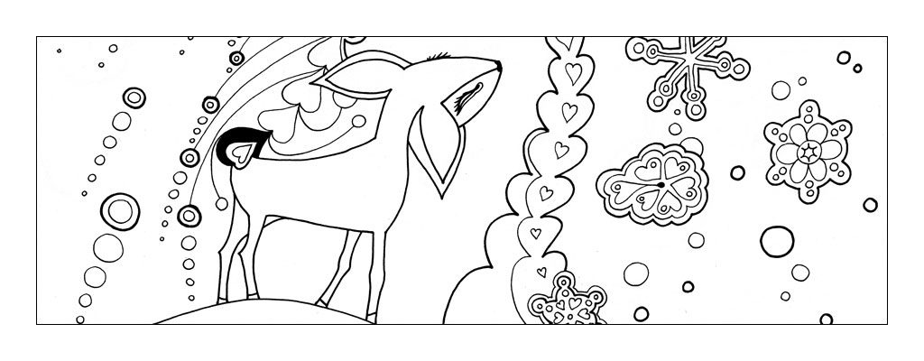 Coloring page: Winter season (Nature) #164732 - Free Printable Coloring Pages