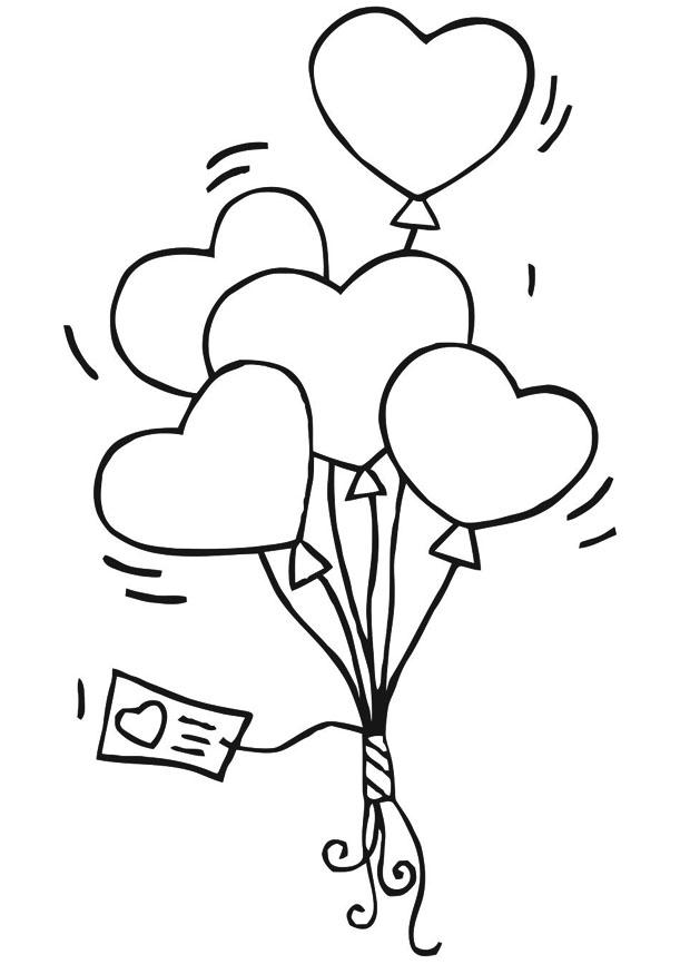 Coloring page: Balloon (Objects) #169601 - Free Printable Coloring Pages