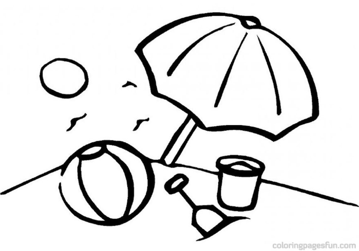 Coloring page: Beach ball (Objects) #169189 - Free Printable Coloring Pages