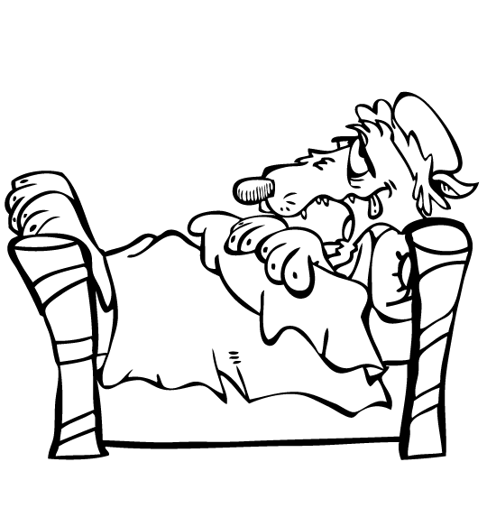 Coloring page: Bed (Objects) #167860 - Free Printable Coloring Pages