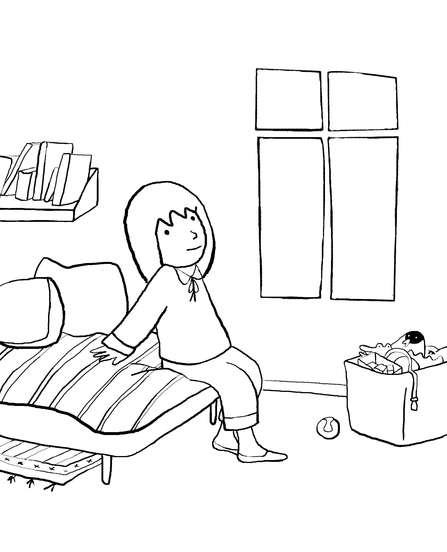 Coloring page: Bed (Objects) #167928 - Free Printable Coloring Pages