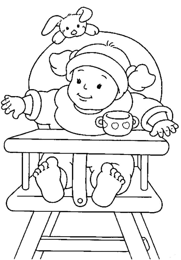 Free printable Chair coloring page #180456 from Objects collection