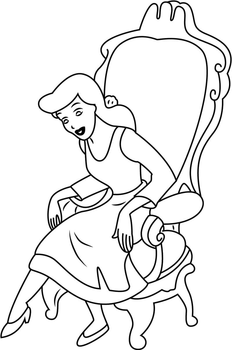 Free printable Chair coloring page #180466 from Objects collection