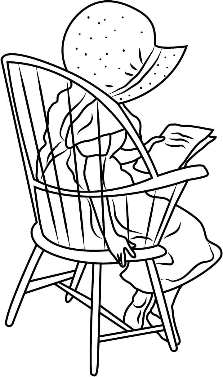 Free printable Chair coloring page #180487 from Objects collection