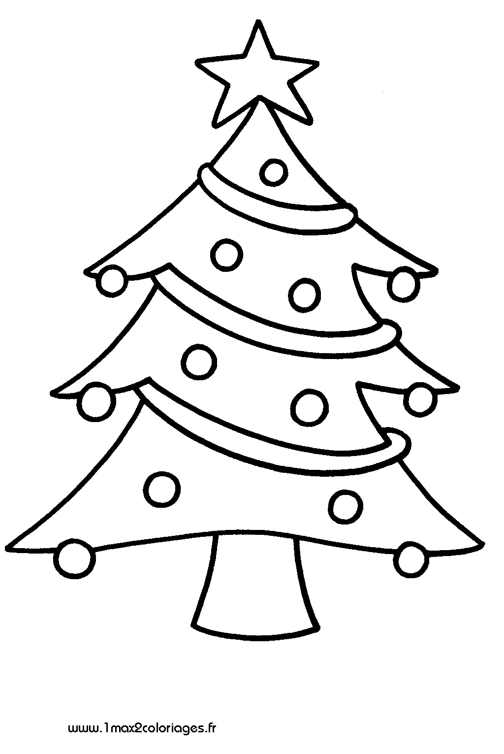Coloring page: Christmas Tree (Objects) #167436 - Free Printable Coloring Pages