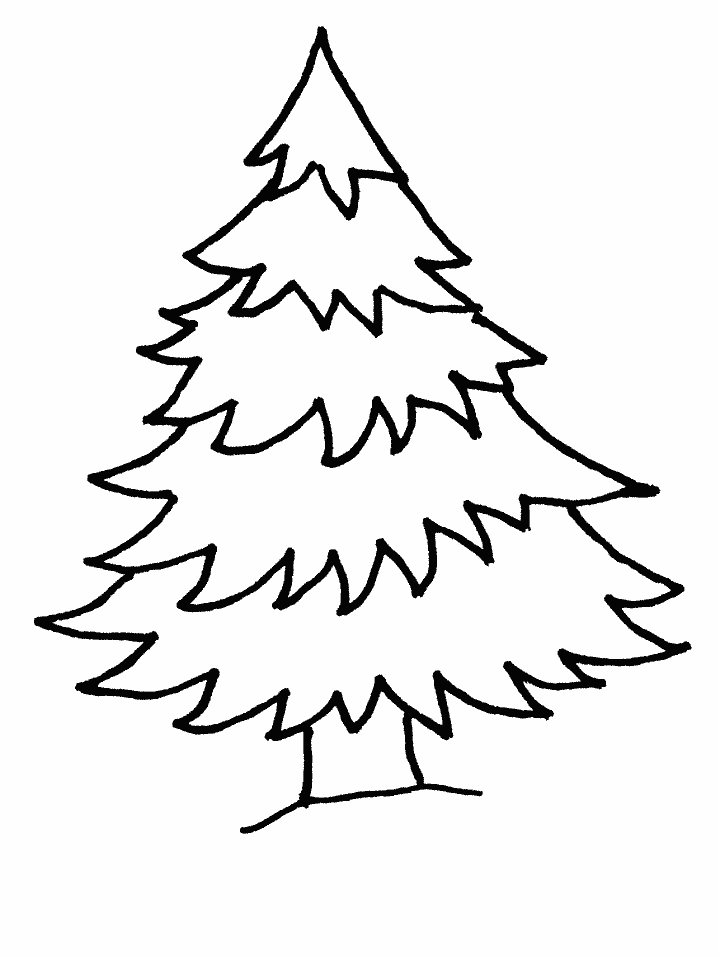Coloring page: Christmas Tree (Objects) #167455 - Free Printable Coloring Pages
