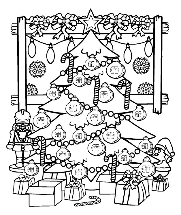 Download Christmas Tree (Objects) - Page 2 - Printable coloring pages