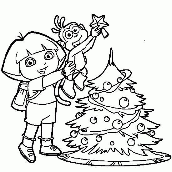 Coloring page: Christmas Tree (Objects) #167474 - Free Printable Coloring Pages