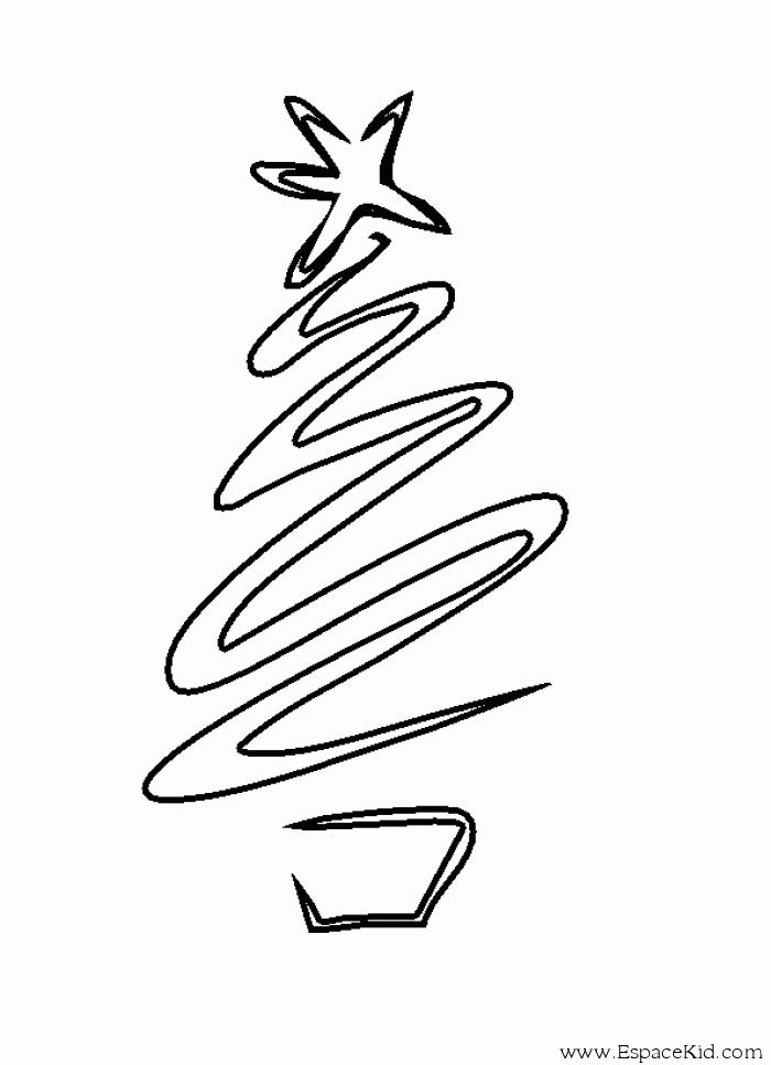 Coloring page: Christmas Tree (Objects) #167487 - Free Printable Coloring Pages