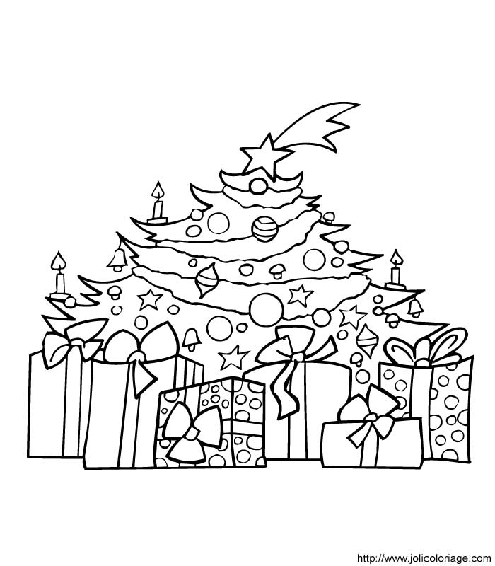 Coloring page: Christmas Tree (Objects) #167515 - Free Printable Coloring Pages