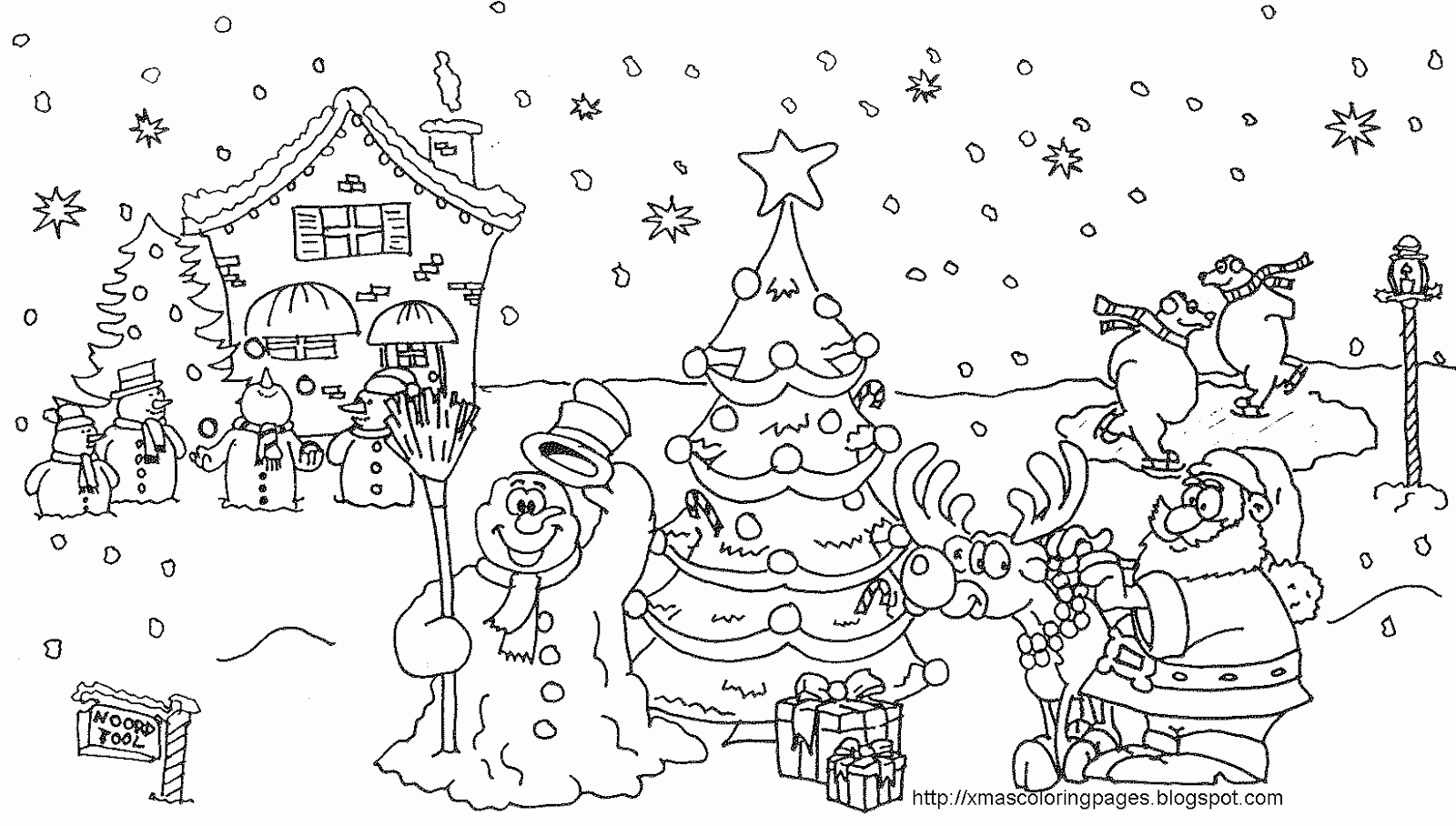 Coloring page: Christmas Tree (Objects) #167525 - Free Printable Coloring Pages