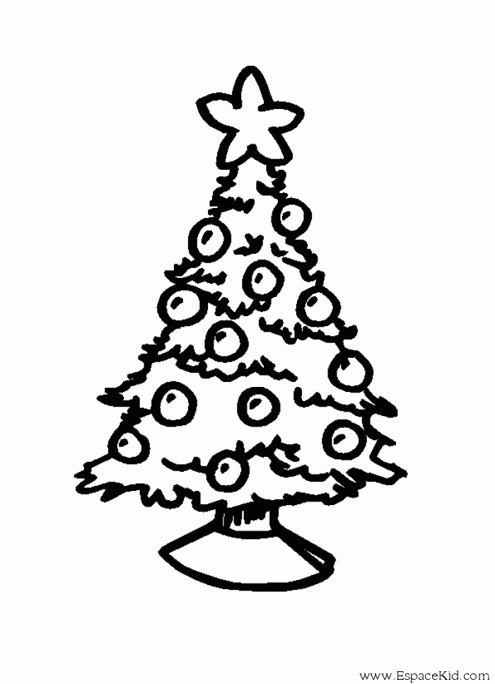 Coloring page: Christmas Tree (Objects) #167527 - Free Printable Coloring Pages