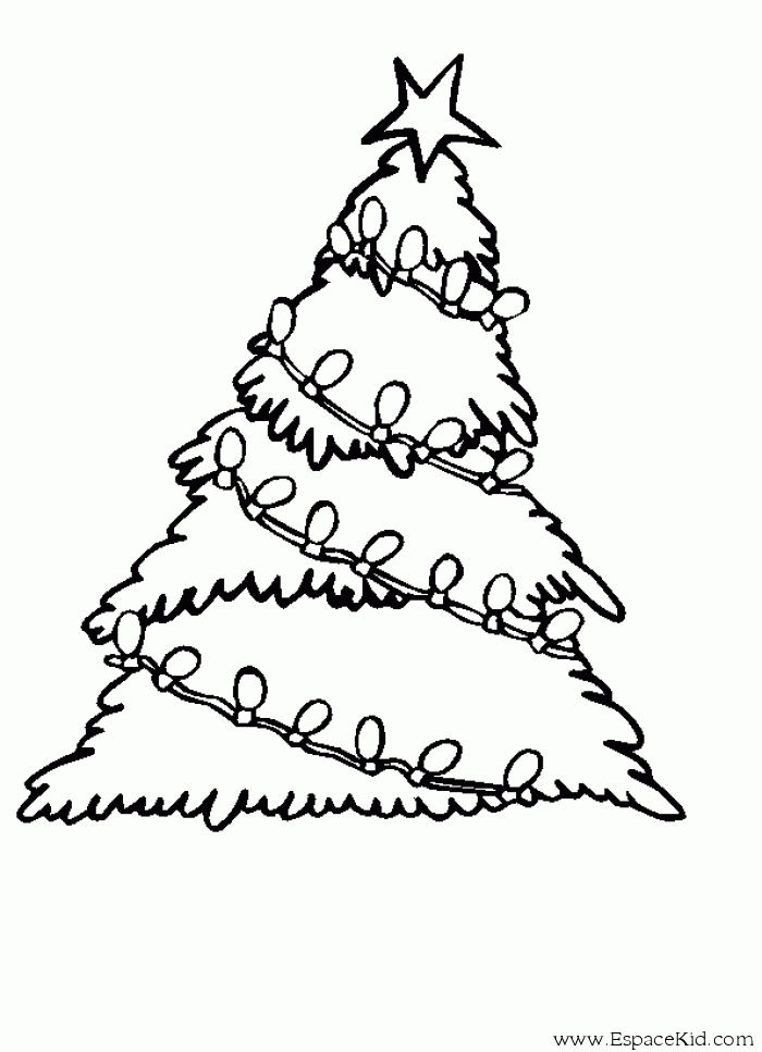 Coloring page: Christmas Tree (Objects) #167535 - Free Printable Coloring Pages