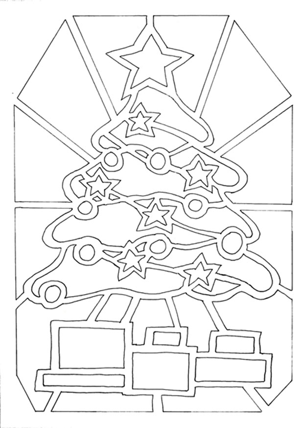 Coloring page: Christmas Tree (Objects) #167564 - Free Printable Coloring Pages