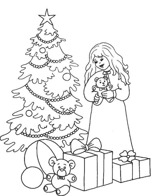Coloring page: Christmas Tree (Objects) #167618 - Free Printable Coloring Pages