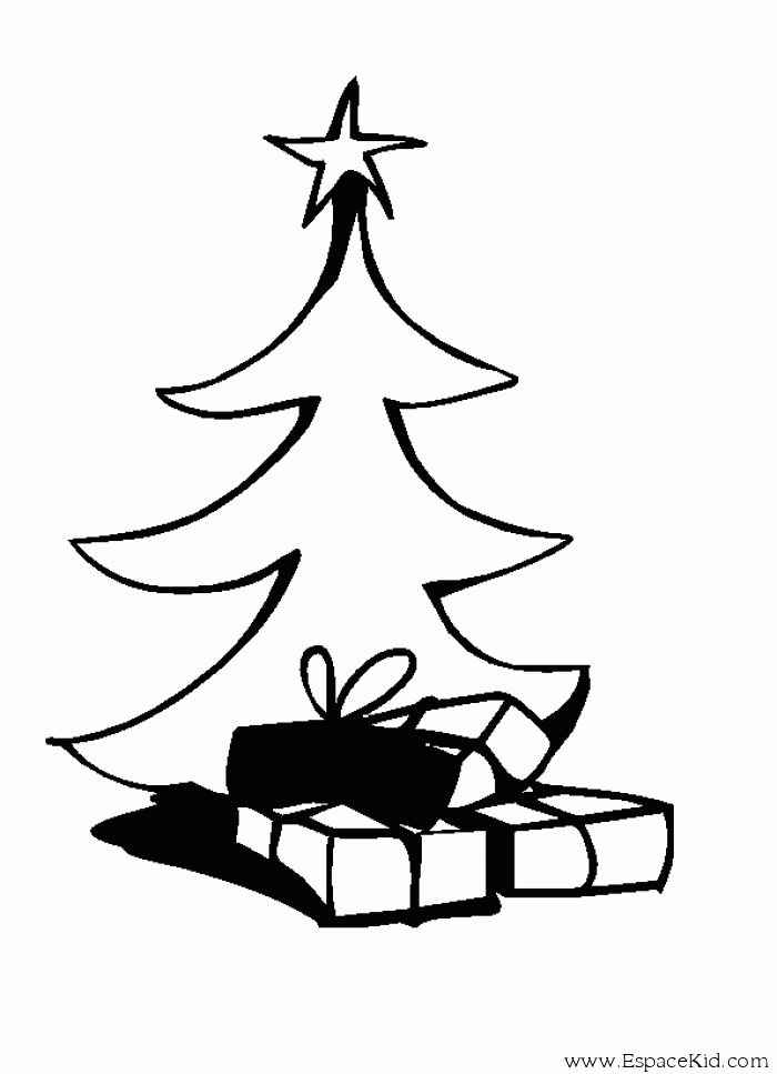 Coloring page: Christmas Tree (Objects) #167627 - Free Printable Coloring Pages