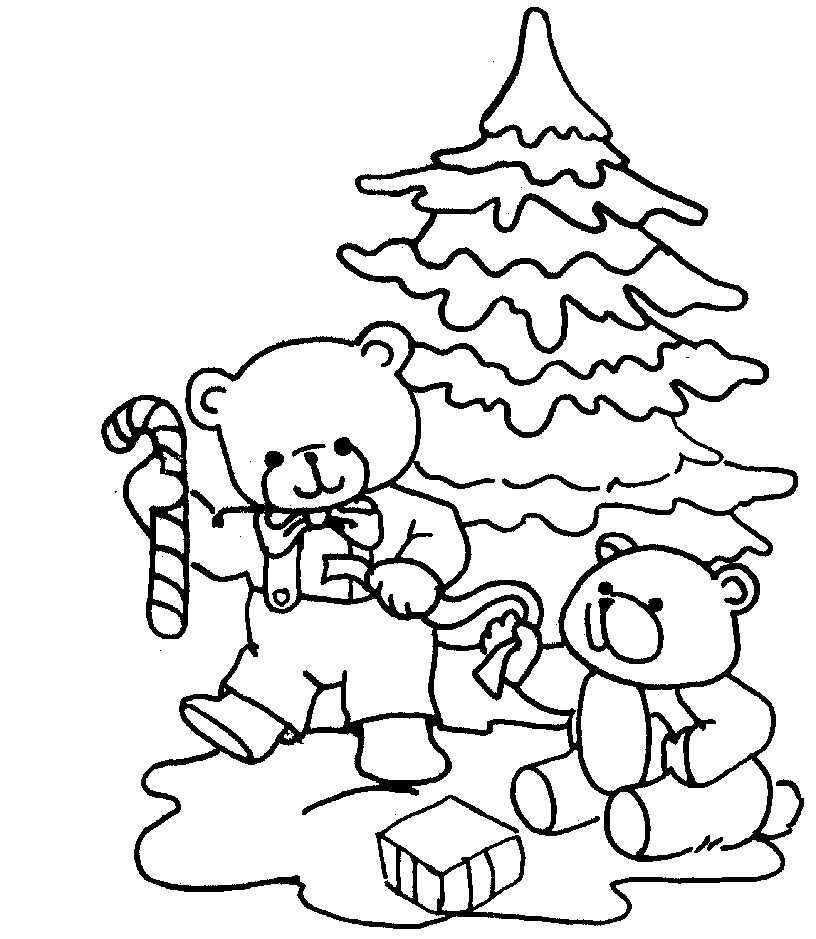 Coloring page: Christmas Tree (Objects) #167637 - Free Printable Coloring Pages