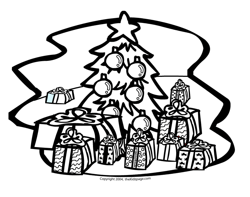 Coloring page: Christmas Tree (Objects) #167659 - Free Printable Coloring Pages