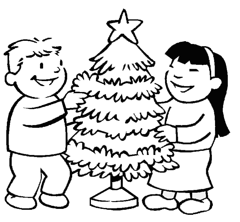 Coloring page: Christmas Tree (Objects) #167662 - Free Printable Coloring Pages