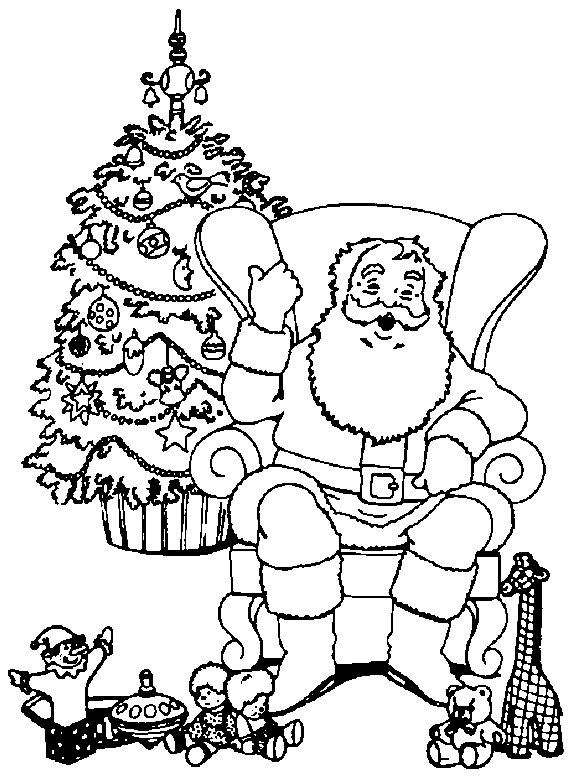Coloring page: Christmas Tree (Objects) #167680 - Free Printable Coloring Pages